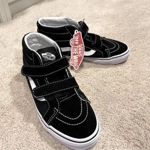 NWT vans high top with Velcro